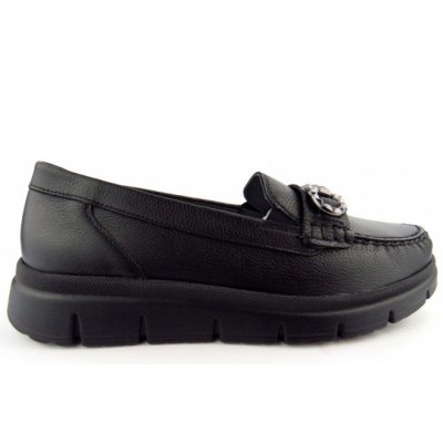 Waldläufer H-Pina Slipper in 001 SCHWARZ