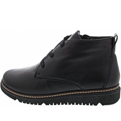Waldläufer K-Gesa Schnürstiefelette in schwarz