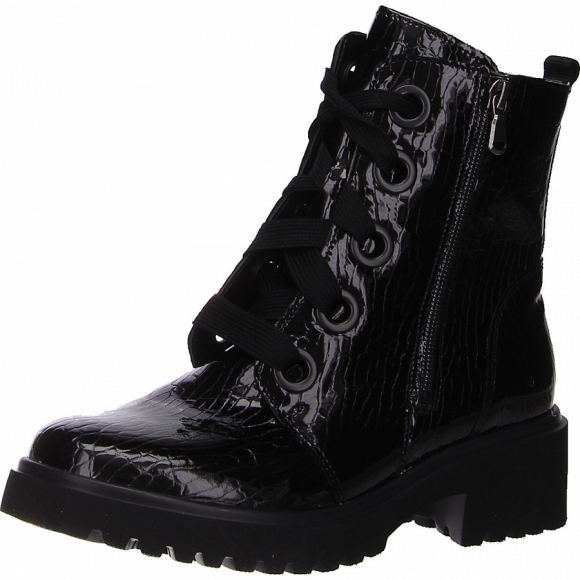 Waldläufer h-luise Stiefelette in schwarz