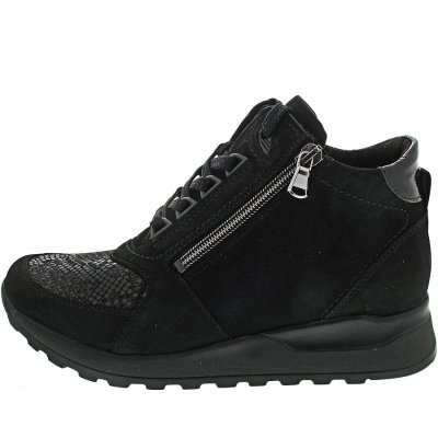 Waldläufer Hiroko Schnürstiefel in schwarz