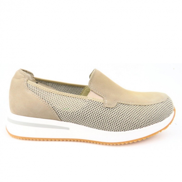 Waldläufer H-Agnes Corda beige Slipper in CORDA