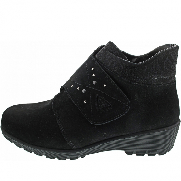 Waldläufer Kamela Stiefelette in schwarz