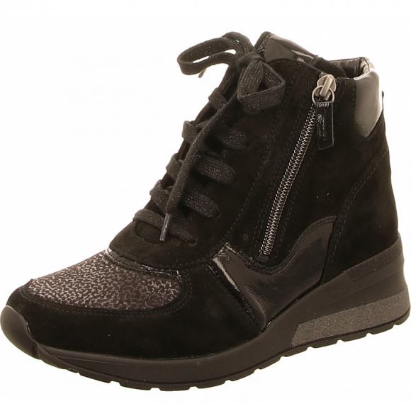 Waldläufer h-clara Stiefelette in schwarz