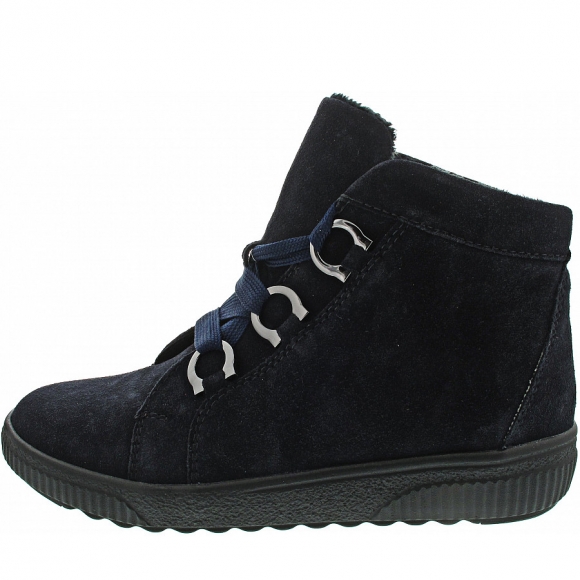 Waldläufer H-Steffi Schnürstiefel in deepblue