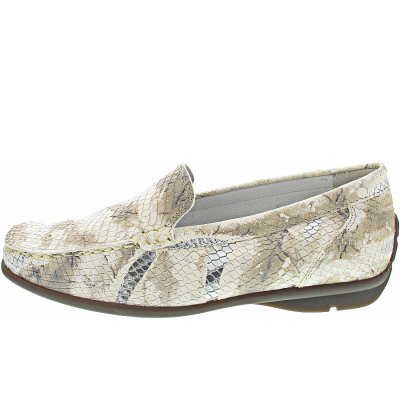 Waldläufer Harriet Mokassin in creme