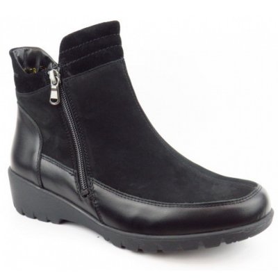 Waldläufer Kamela Stiefelette in SCHWARZ