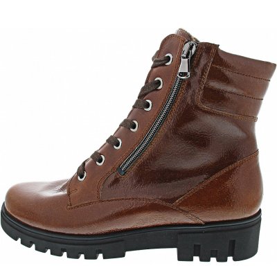Waldläufer Schnürstiefel in cognac