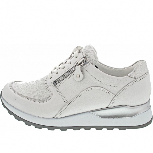 Waldläufer Hiroko Schnürer in weiss silber weiss