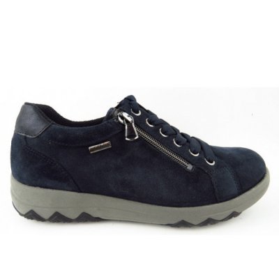 Waldläufer H-Teresa deepblue sportlicher Schnürer in DEEPBLUE NOTTE