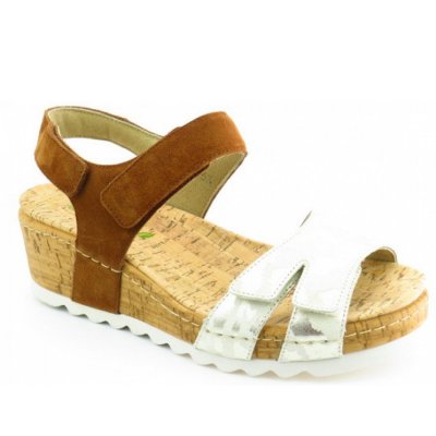 Waldläufer H-Marla perl cognac Sandale in PERL COGNAC