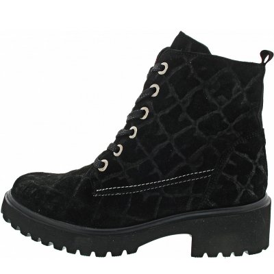 Waldläufer H-Luise Schnürstiefelette in schwarz