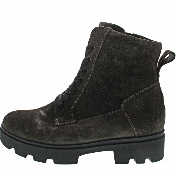 Waldläufer Schnürstiefel in carbon