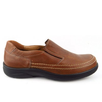 Waldläufer Ken GUTI-OIL tabak Slipper in TABAK