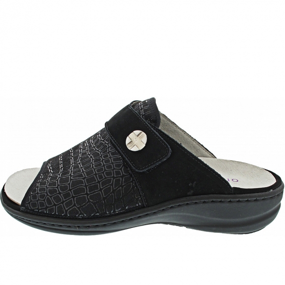 Waldläufer Heria Pantolette in schwarz