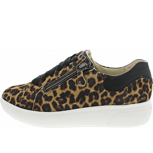 Waldläufer H-Vivien Sneaker in sabbia schwarz