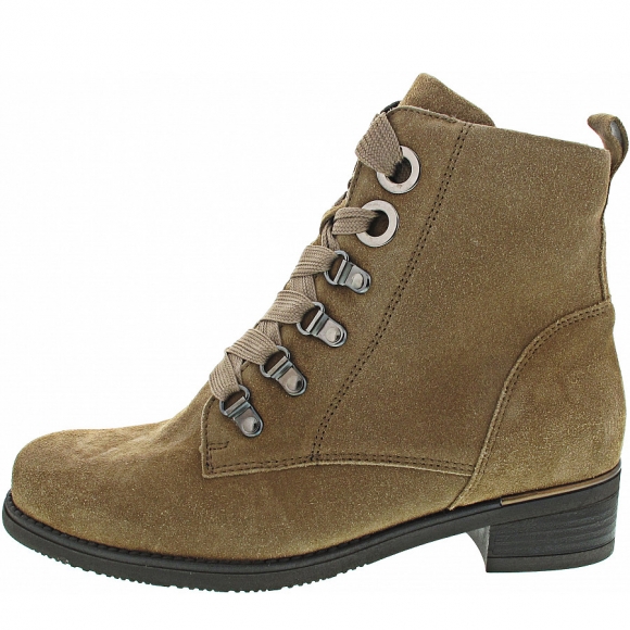 Waldläufer Hienna Schnürstiefelette in taupe