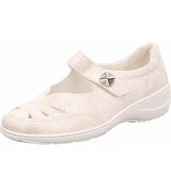 Waldläufer kya Slipper in silber, platin