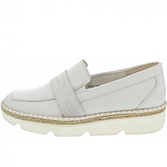 Waldläufer H-Wilma Slipper in weiss silber