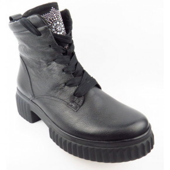 Waldläufer H-Nala Stiefelette in SCHWARZ