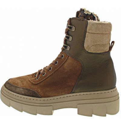 Waldläufer Saiga Schnürstiefel in wood cognac nuba