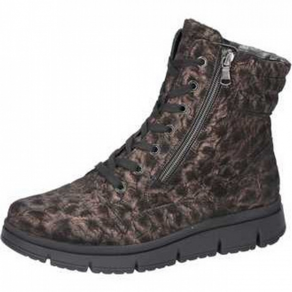 Waldläufer Schnürstiefel in braun