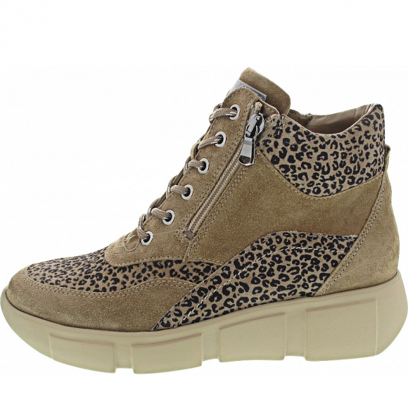 Waldläufer H-Lou Schnürstiefelette in taupe