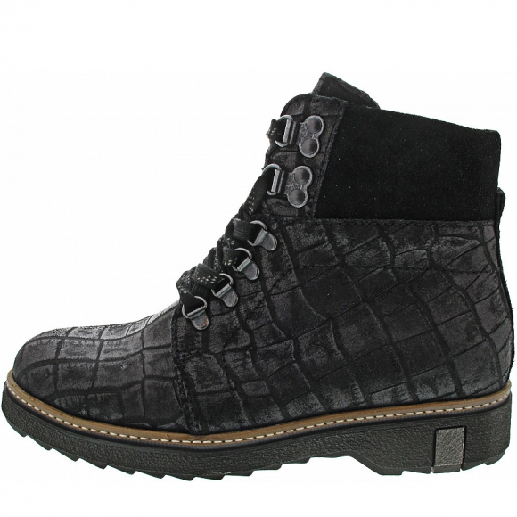 Waldläufer Hitomi Schnürstiefel in schwarz