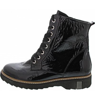 Waldläufer Kitomi Schnürstiefel in schwarz