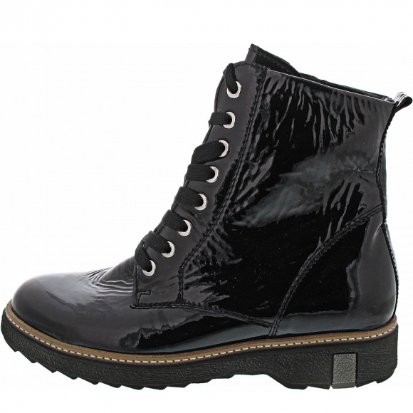 Waldläufer Kitomi Schnürstiefel in schwarz