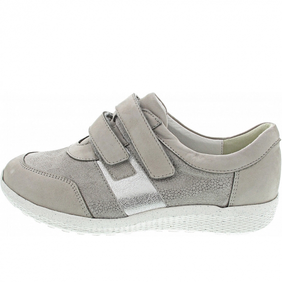 Waldläufer M-Ira Klettschuh in stein silber