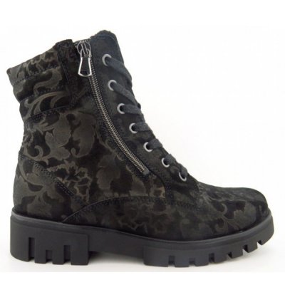 Waldläufer H-Serena Peonia Stiefelette in SCHWARZ