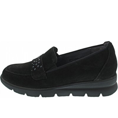 Waldläufer H-Bruni Slipper in schwarz