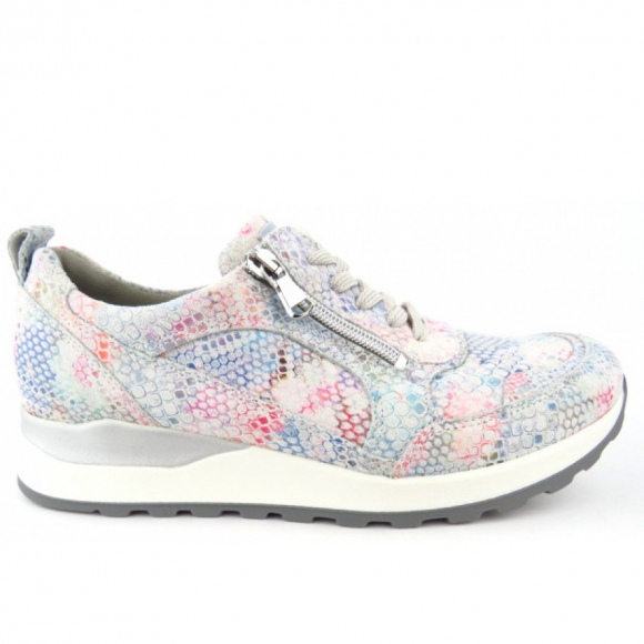 Waldläufer Hiroko multi sky sportlicher Schnürer in MULTI SKY
