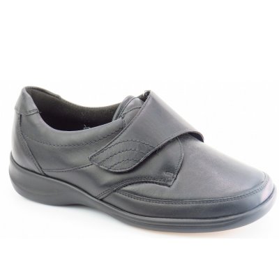 Waldläufer Millu-S Memphis schwarz Klettschuh in schwarz