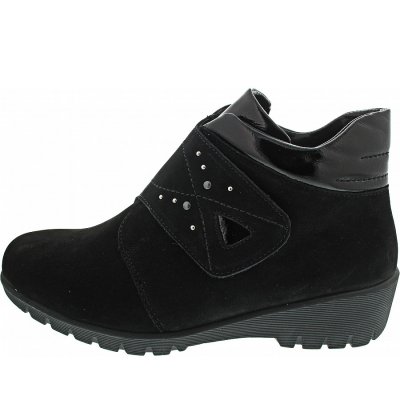 Waldläufer Kamela Stiefelette in schwarz
