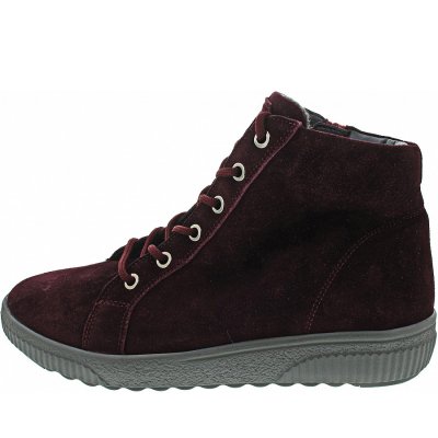 Waldläufer H-Steffi Schnürstiefelette in merlot