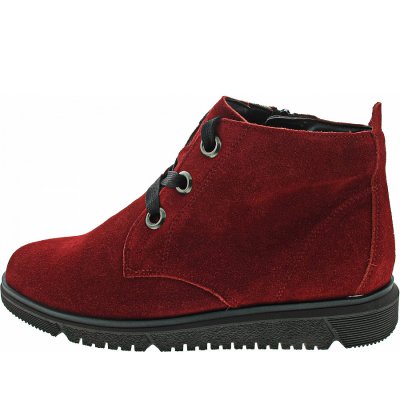 Waldläufer H-Gesa Schnürstiefelette in rubin