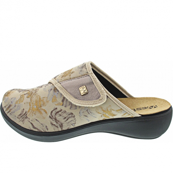 Westland Hausschuh in beige-multi