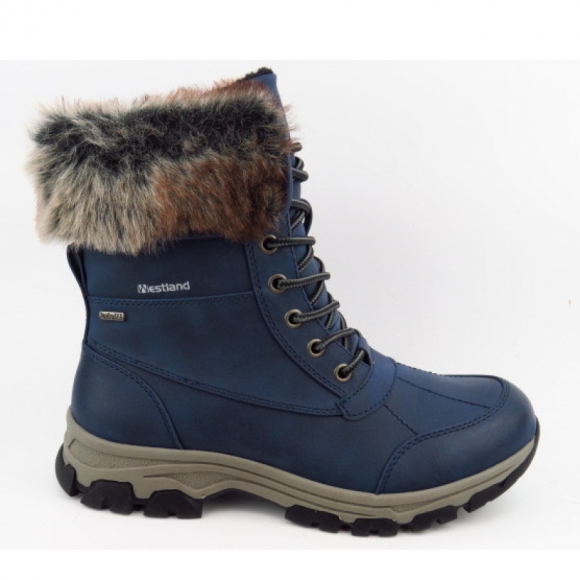 Westland CHAMBERY 04 Boots in BLAU-KOMBI