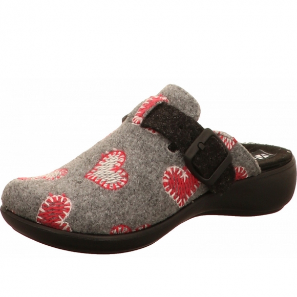 Westland korsika 307 Hauschuhe in grau kombi