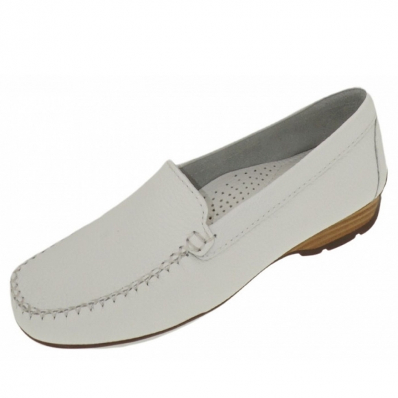 Wirth Sunday branco Mokassin in branco