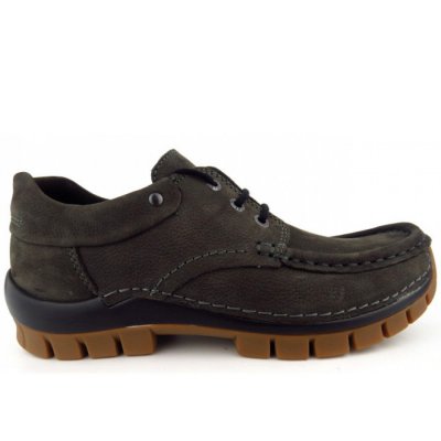Wolky Fly Winter Antique nubuck Schnürer in Grau
