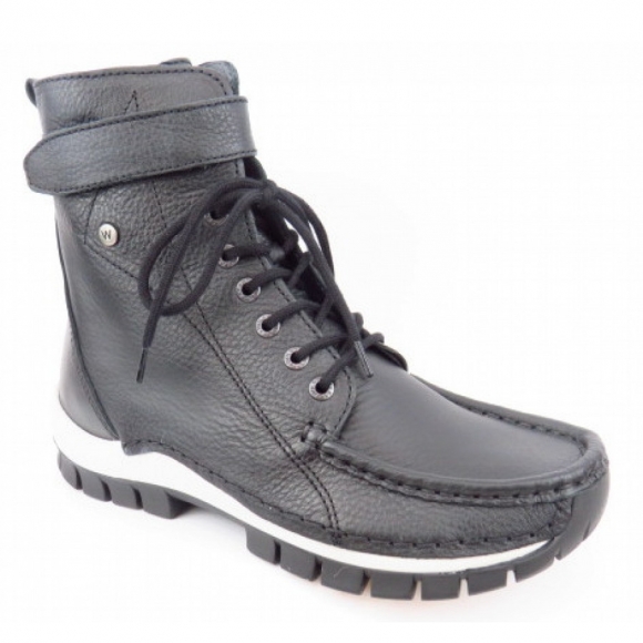 Wolky Reach CW Nappa Stiefelette in schwarz