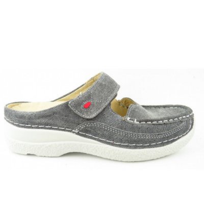 Wolky Roll Slipper grey summer Clogs in grey Wolky Roll Slipper grey summer Clogs in grey