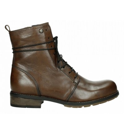 Wolky Murray Velvet cognac Stiefelette in cognac