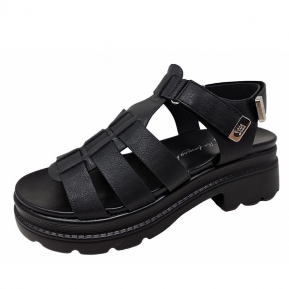 Xti Sandale in schwarz