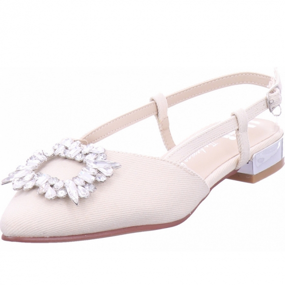 Xti Sling Sandale in beige