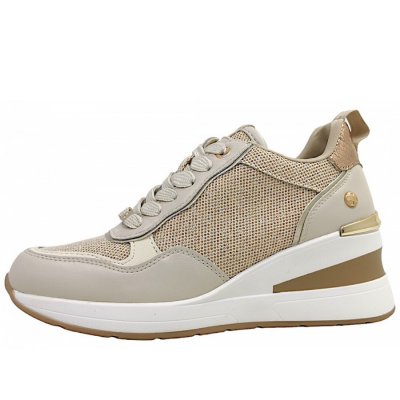 Xti Schnürer in Beige Xti Schnürer in Beige