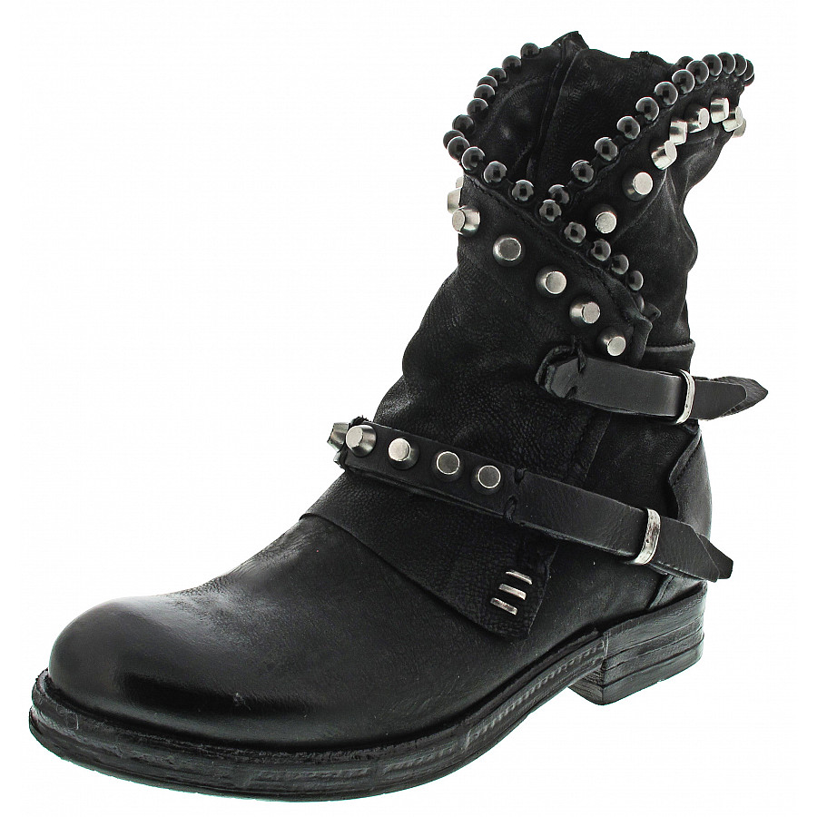 A.S.98 Stiefelette in nero