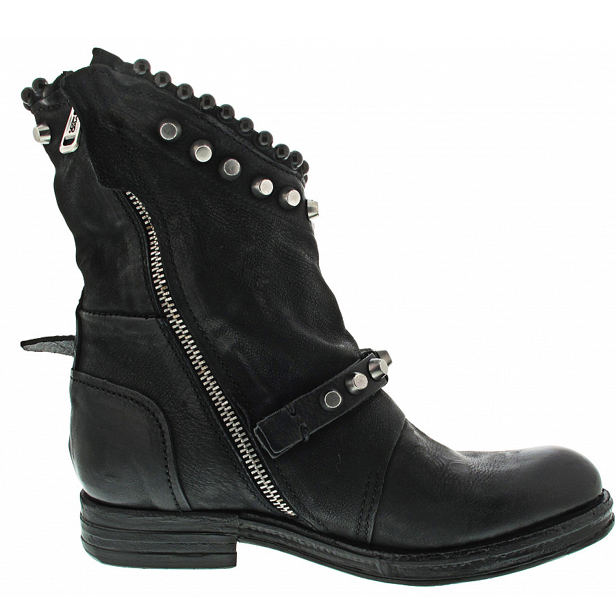 A.S.98 Stiefelette in nero